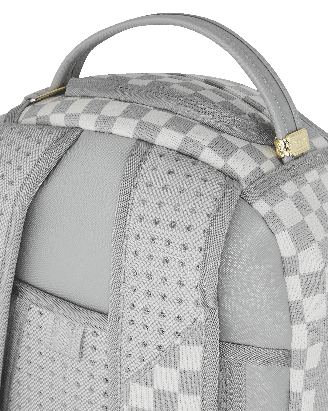 Image of Унисекс Раница SPRAYGROUND KNIT SHARKS IN PARIS IN CREAM DLX BACKPACK